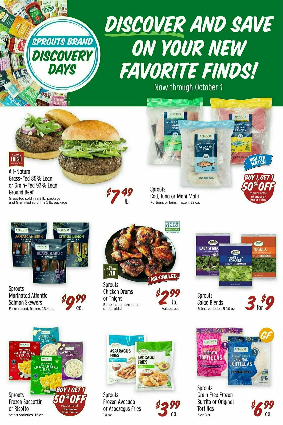 Sprouts Farmers Market Weekly Ad from September 25