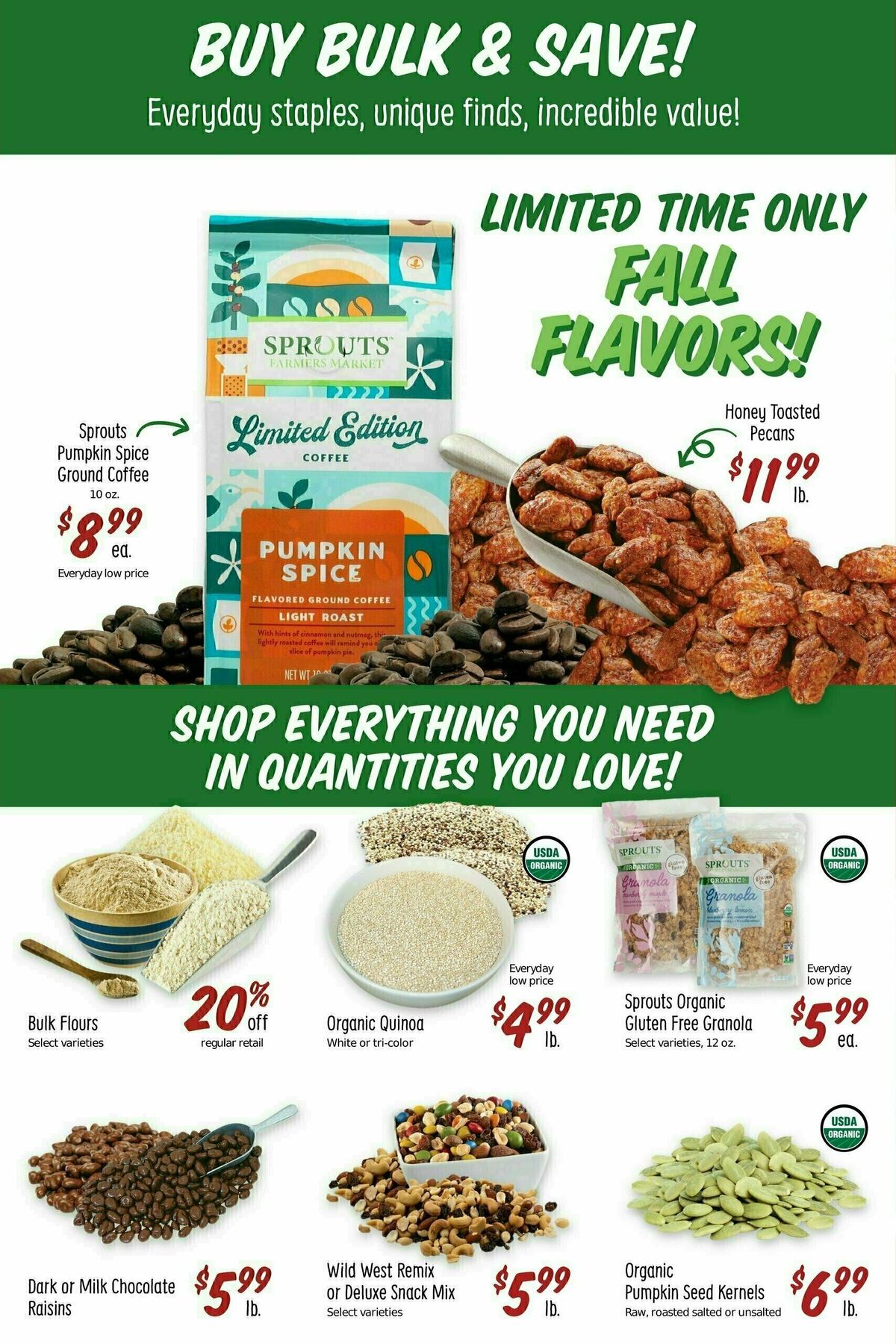 Sprouts Farmers Market Weekly Ad from September 25