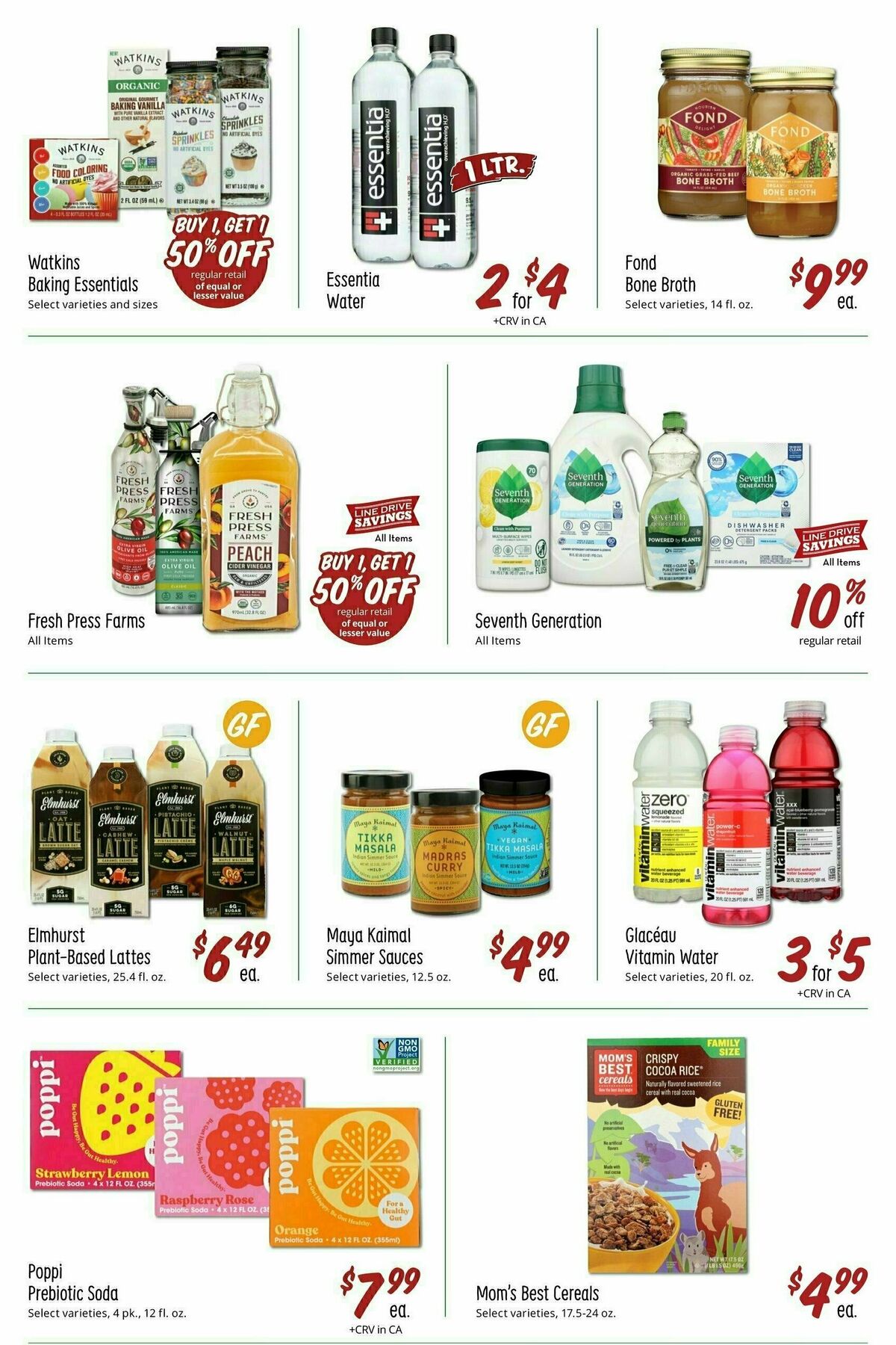 Sprouts Farmers Market Deals of the Month Weekly Ad from September 25