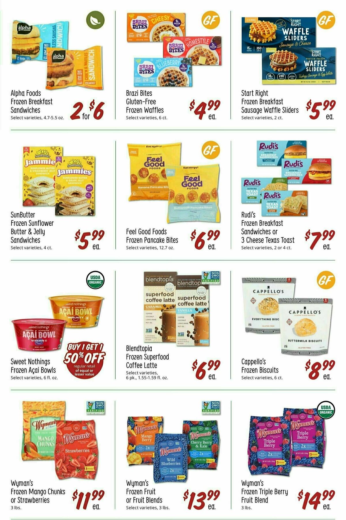 Sprouts Farmers Market Deals of the Month Weekly Ad from September 25