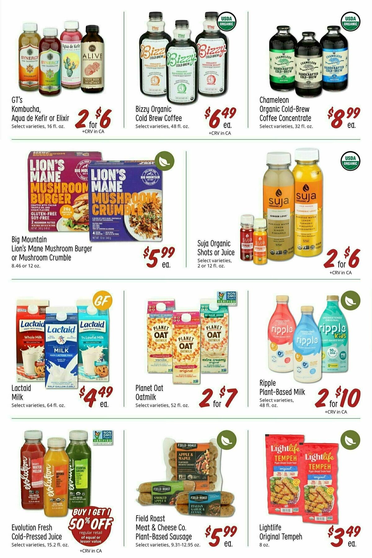 Sprouts Farmers Market Deals of the Month Weekly Ad from September 25