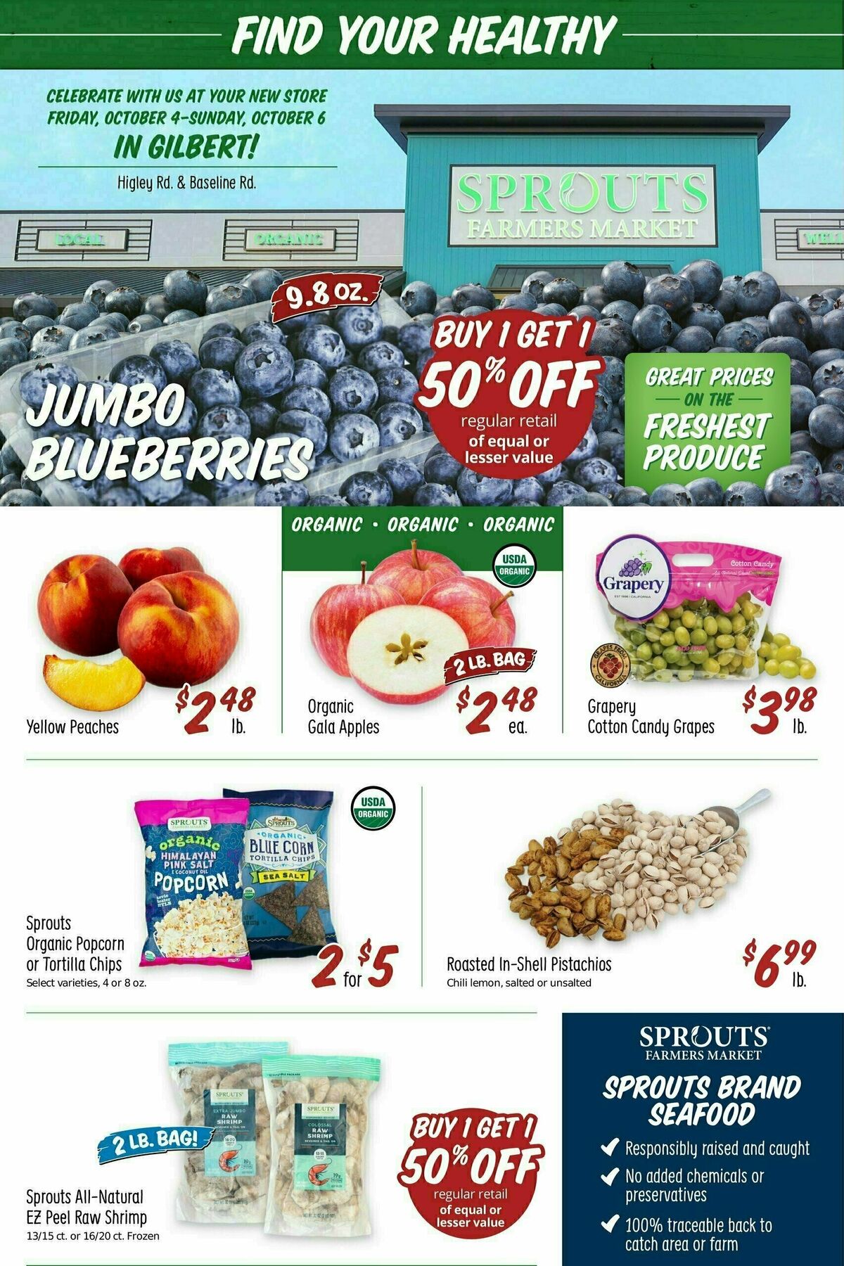 Sprouts Farmers Market Weekly Ad from October 2