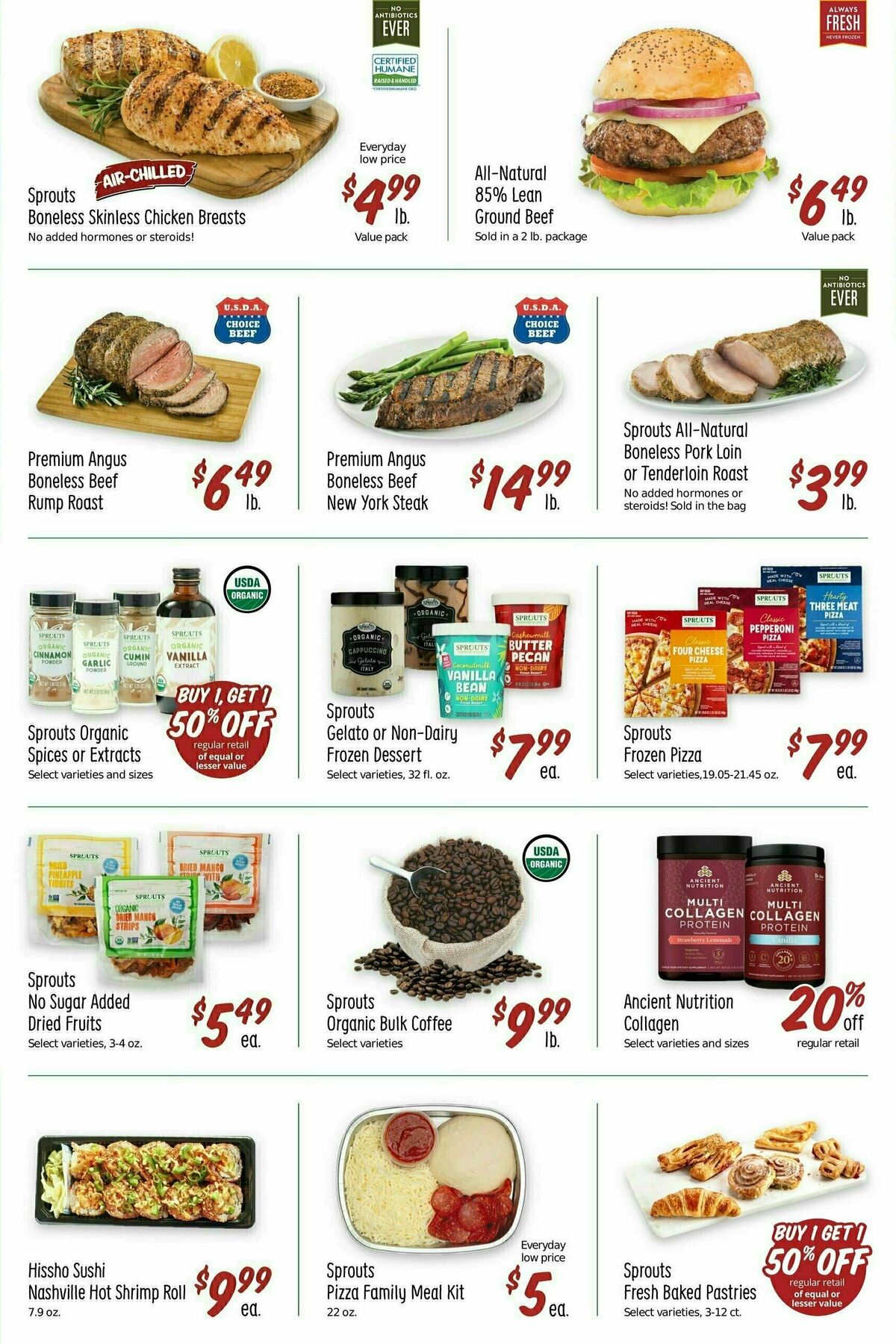 Sprouts Farmers Market Weekly Ad from October 2