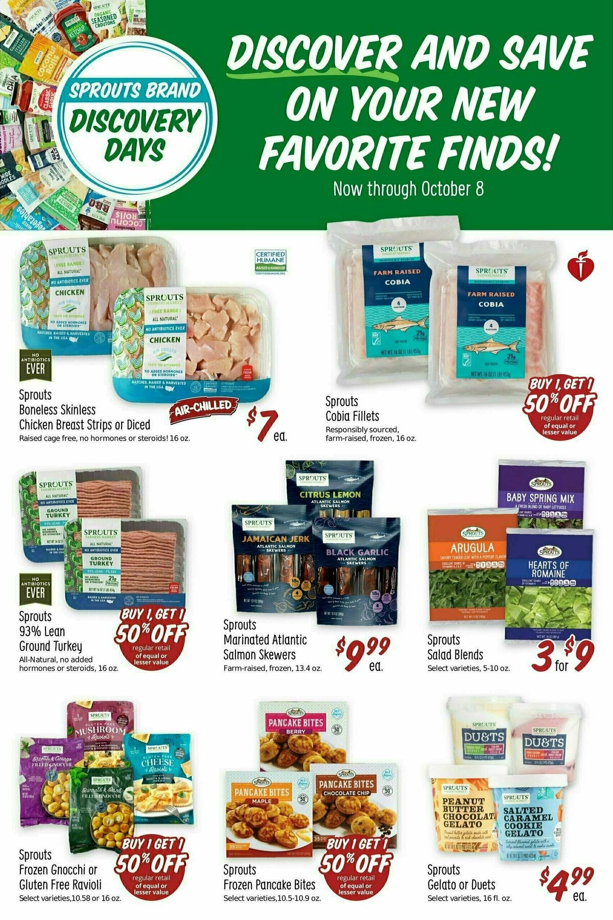 Sprouts Farmers Market Weekly Ad from October 2