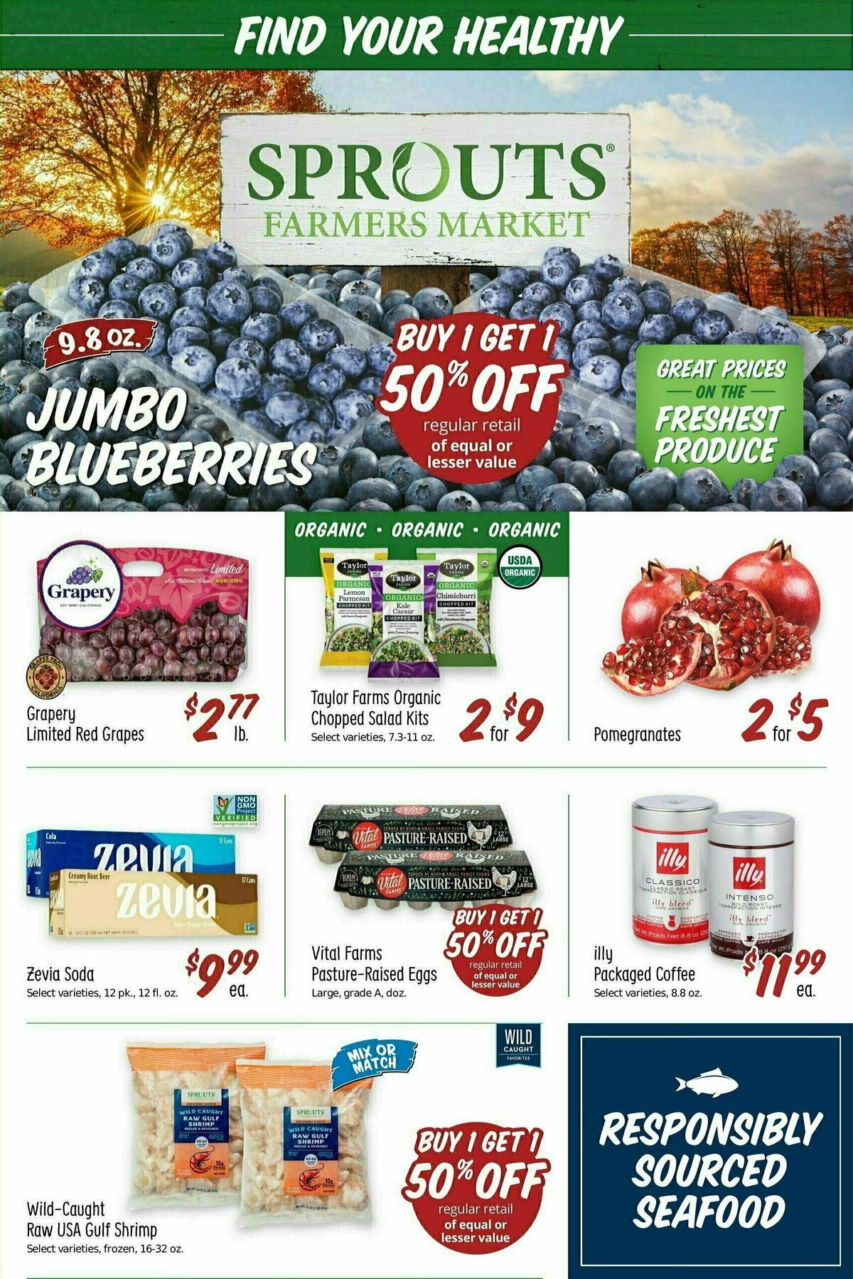 Sprouts Farmers Market Weekly Ad from October 9