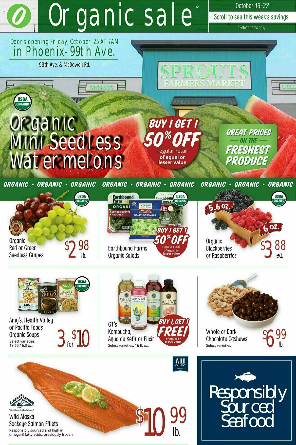 Sprouts Farmers Market Weekly Ad from October 16