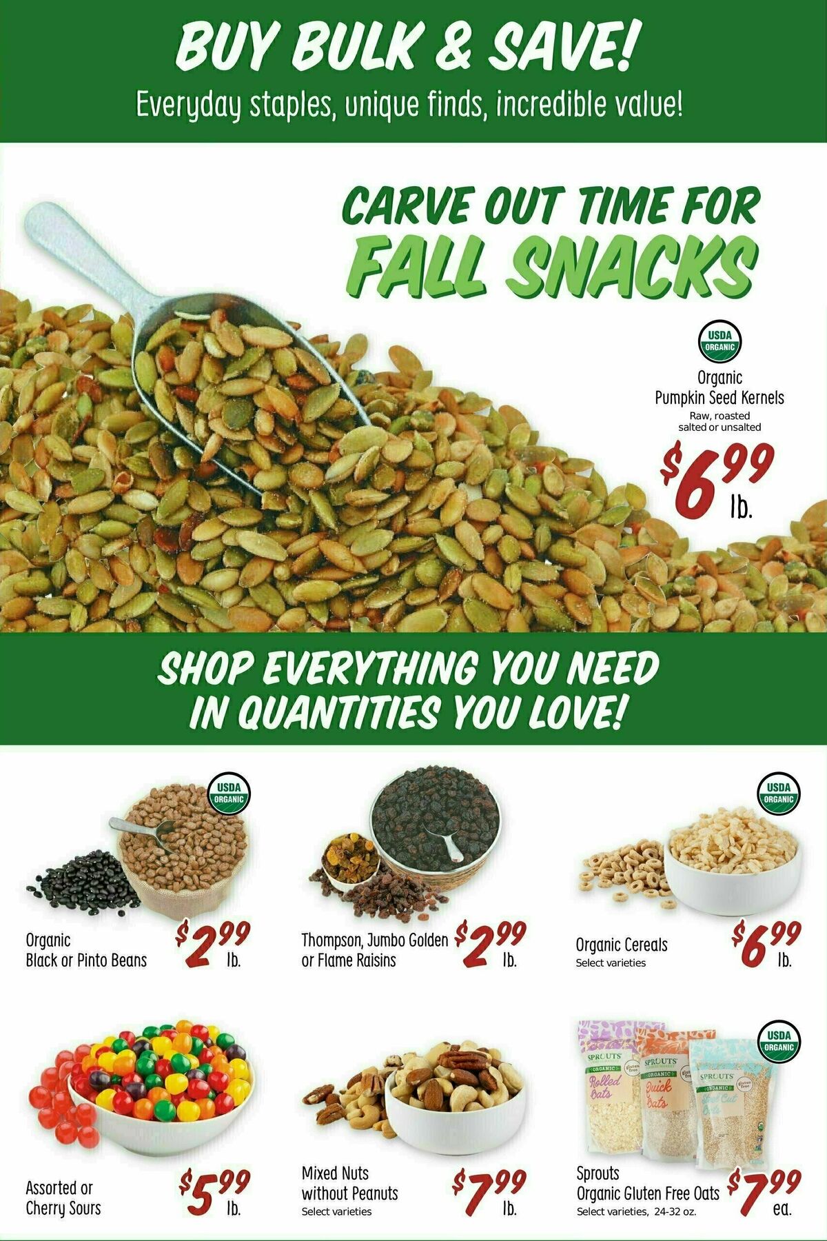 Sprouts Farmers Market Weekly Ad from October 16