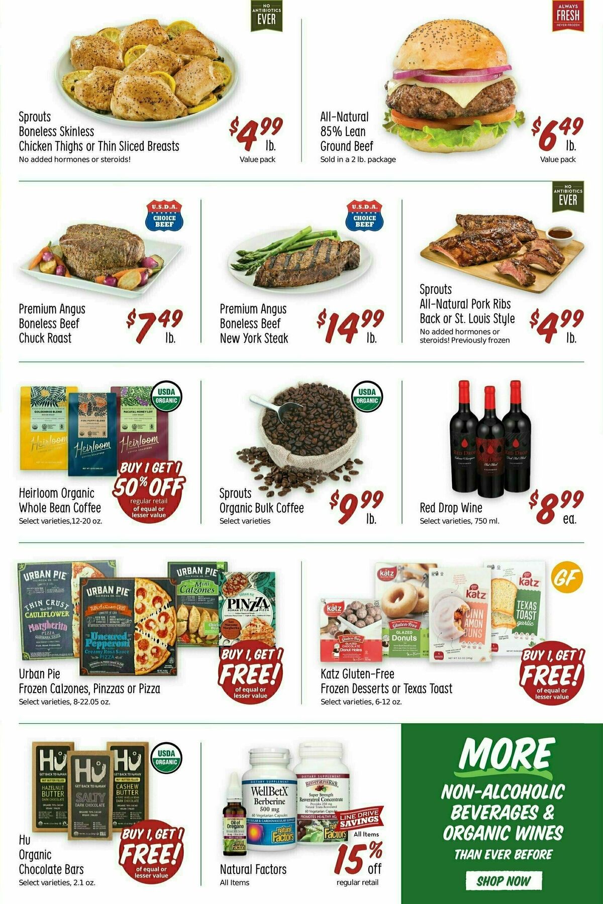 Sprouts Farmers Market Weekly Ad from October 23