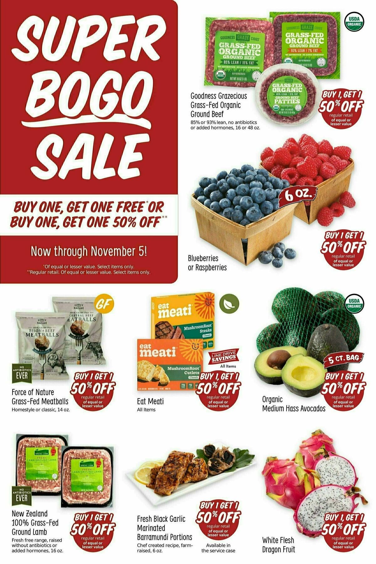 Sprouts Farmers Market Weekly Ad from October 30