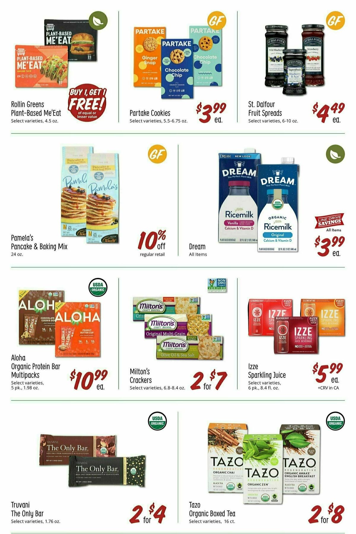 Sprouts Farmers Market Monthly Deals Weekly Ad from October 30