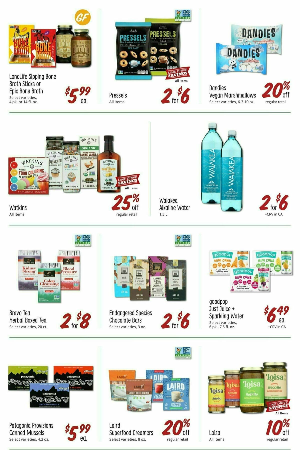 Sprouts Farmers Market Monthly Deals Weekly Ad from October 30