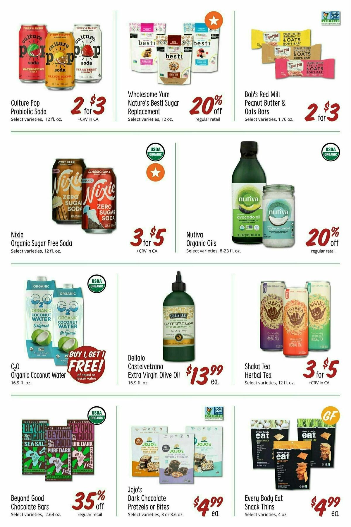 Sprouts Farmers Market Monthly Deals Weekly Ad from October 30