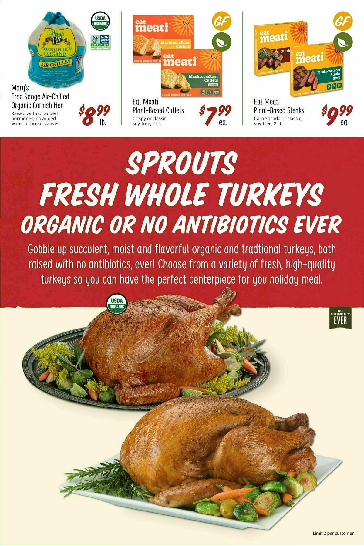 Sprouts Farmers Market Monthly Deals Weekly Ad from October 30