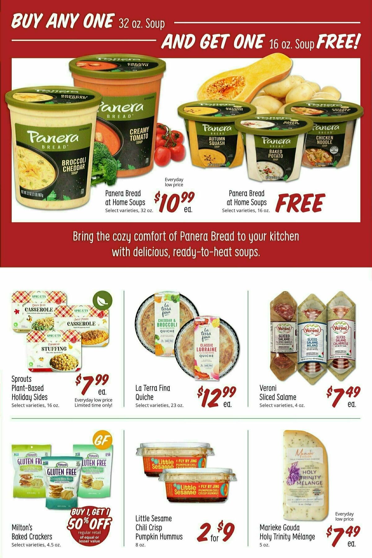 Sprouts Farmers Market Monthly Deals Weekly Ad from October 30