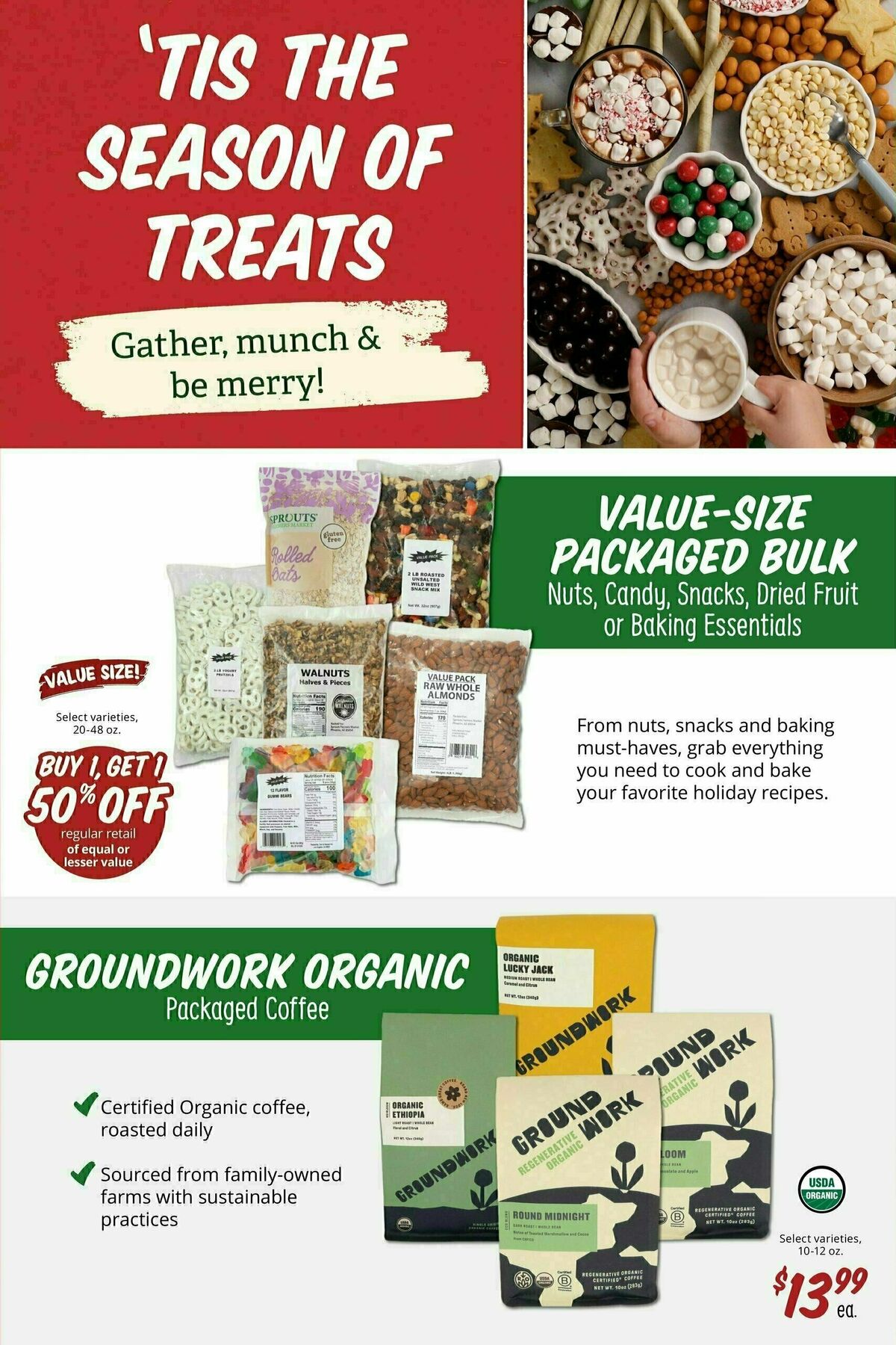 Sprouts Farmers Market Monthly Deals Weekly Ad from October 30