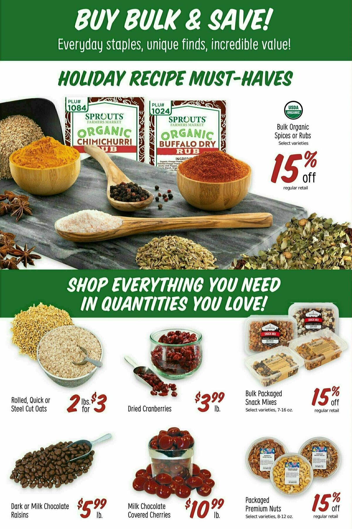 Sprouts Farmers Market Weekly Ad from November 20