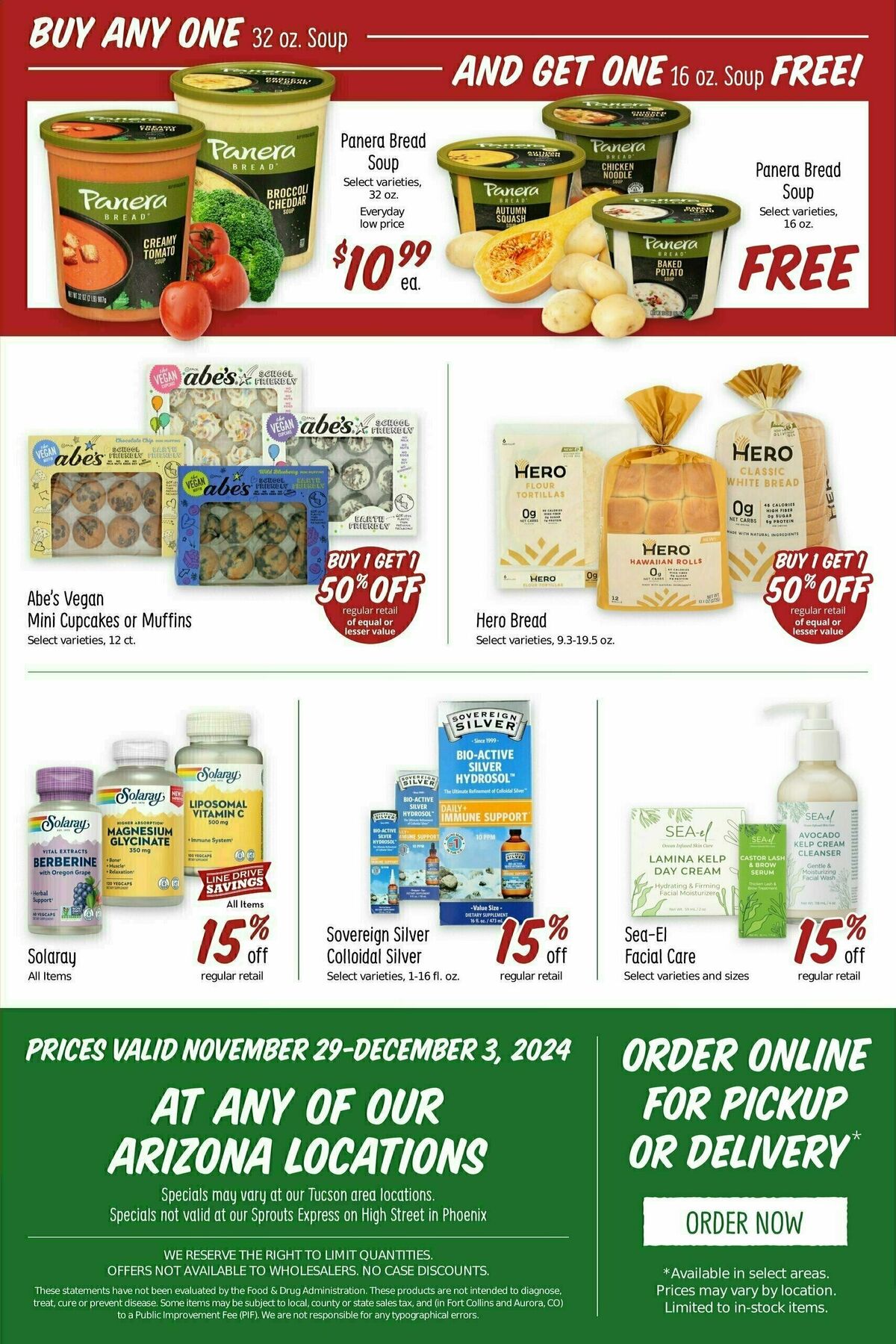 Sprouts Farmers Market Weekly Ad from November 29