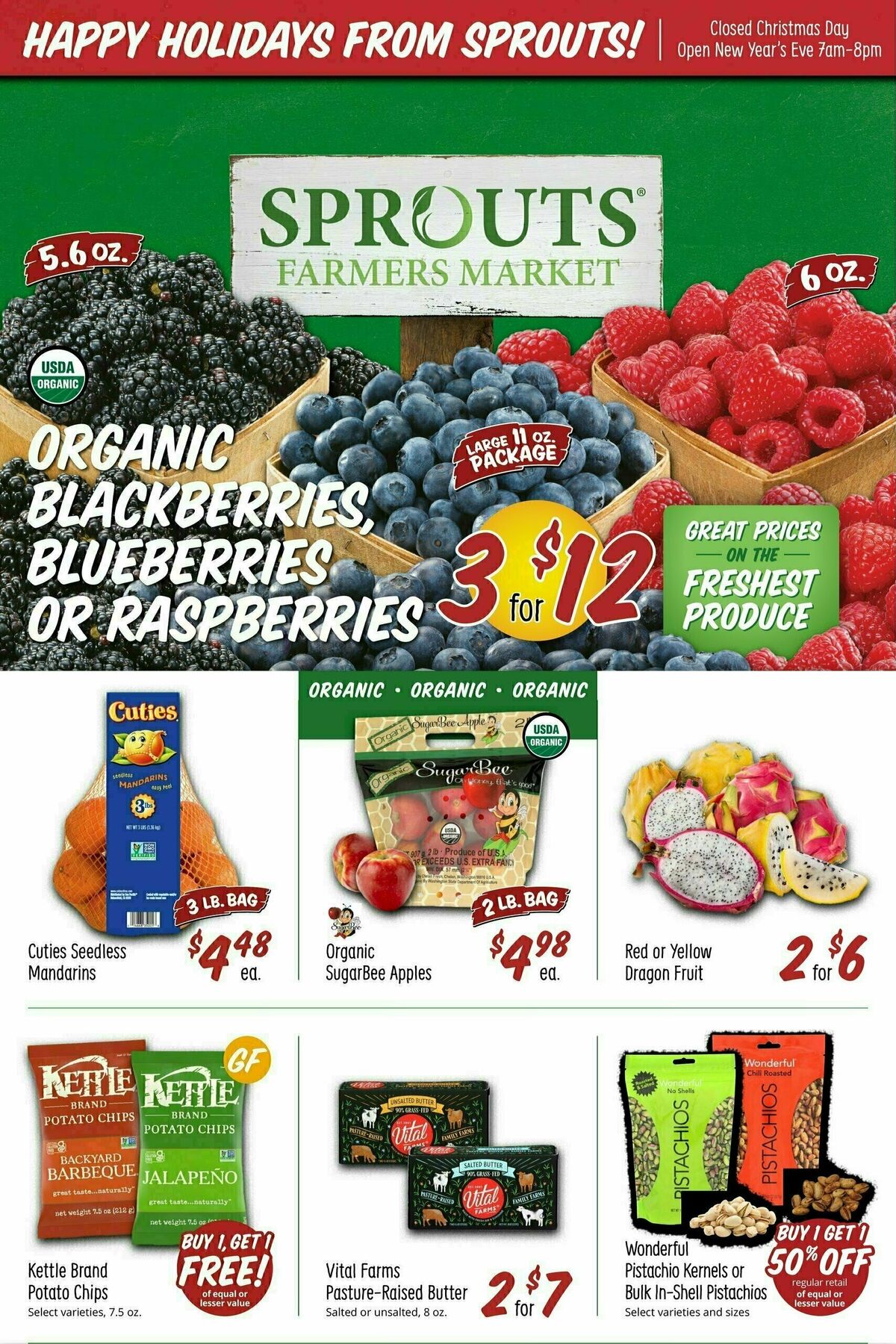 Sprouts Farmers Market Weekly Ad from December 25