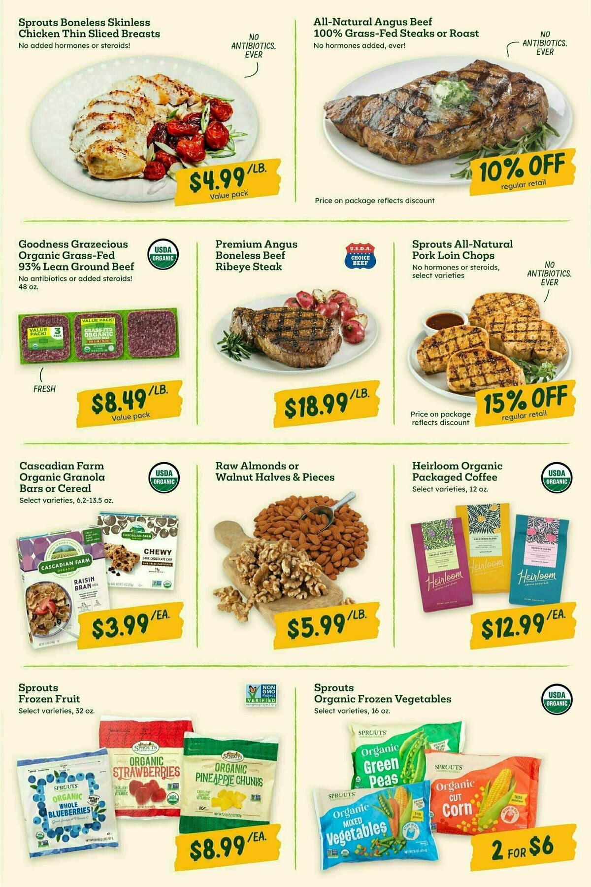 Sprouts Farmers Market Weekly Ad from January 1