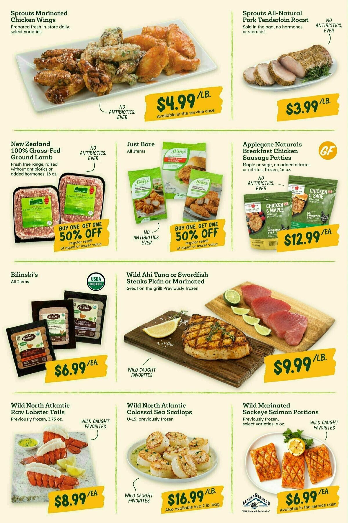 Sprouts Farmers Market Weekly Ad from January 1