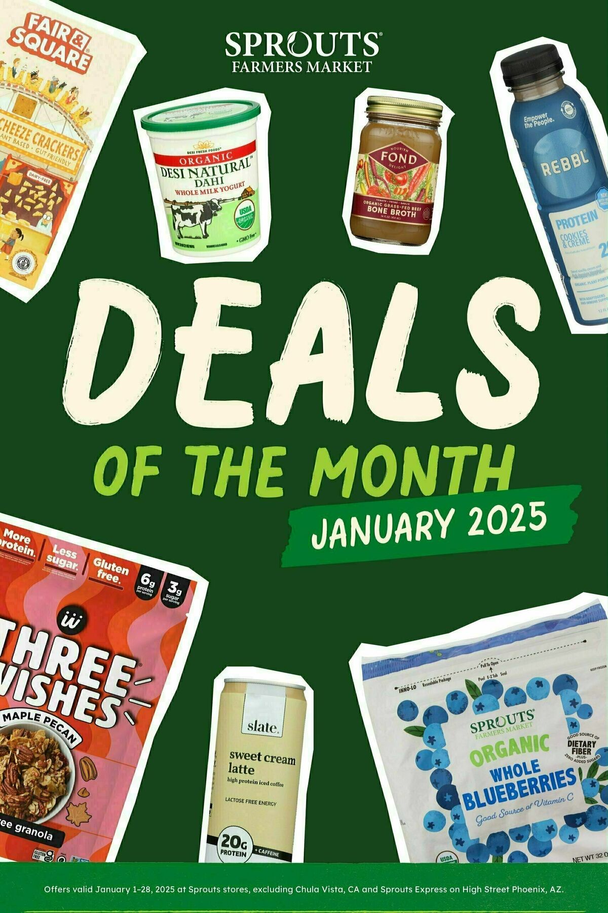 Sprouts Farmers Market Deals of the Month Weekly Ad from January 1