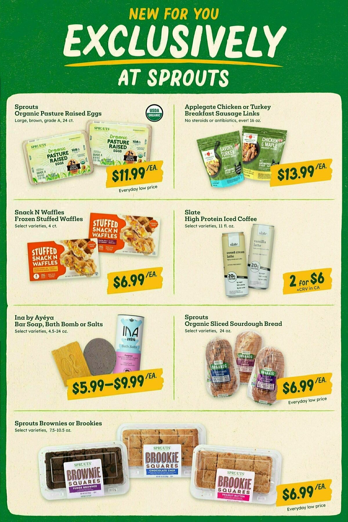 Sprouts Farmers Market Deals of the Month Weekly Ad from January 1