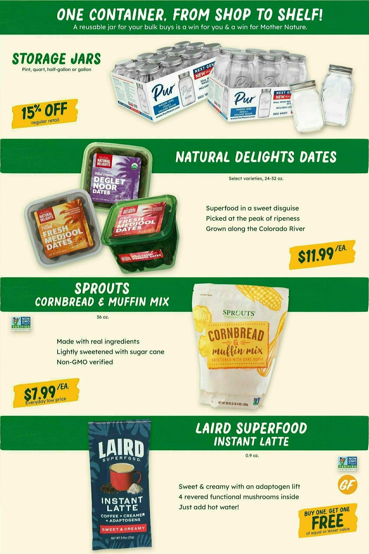 Sprouts Farmers Market Deals of the Month Weekly Ad from January 1