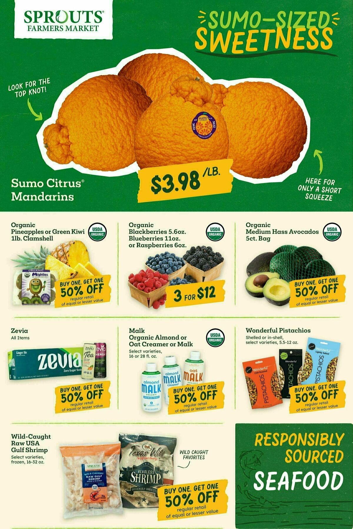 Sprouts Farmers Market Weekly Ad from January 8