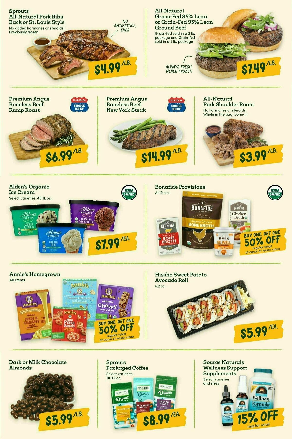 Sprouts Farmers Market Weekly Ad from January 8