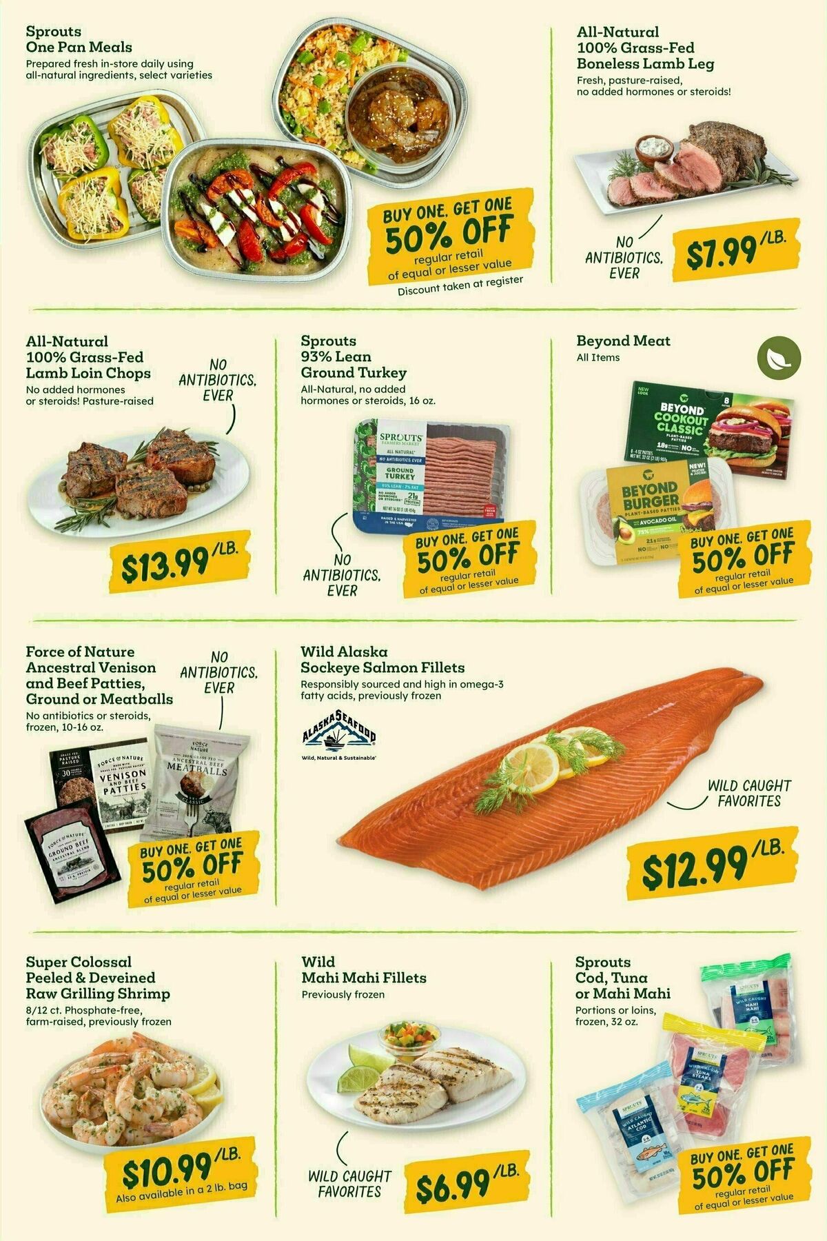 Sprouts Farmers Market Weekly Ad from January 8