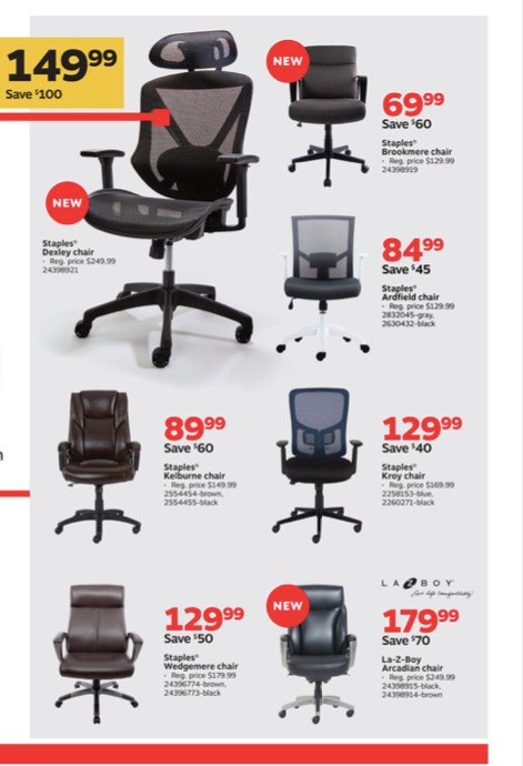 Staples Weekly Ad from December 27