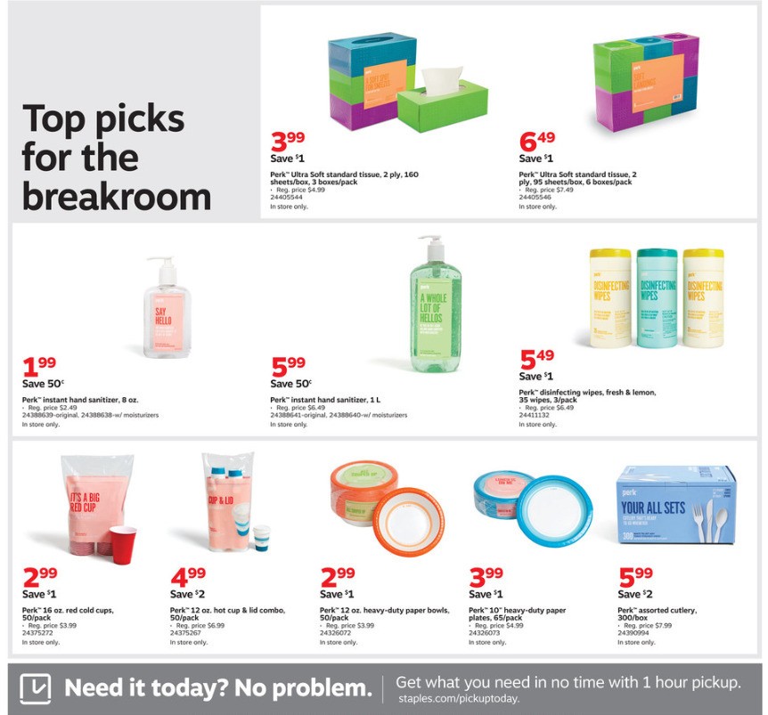 Staples Weekly Ad from February 2