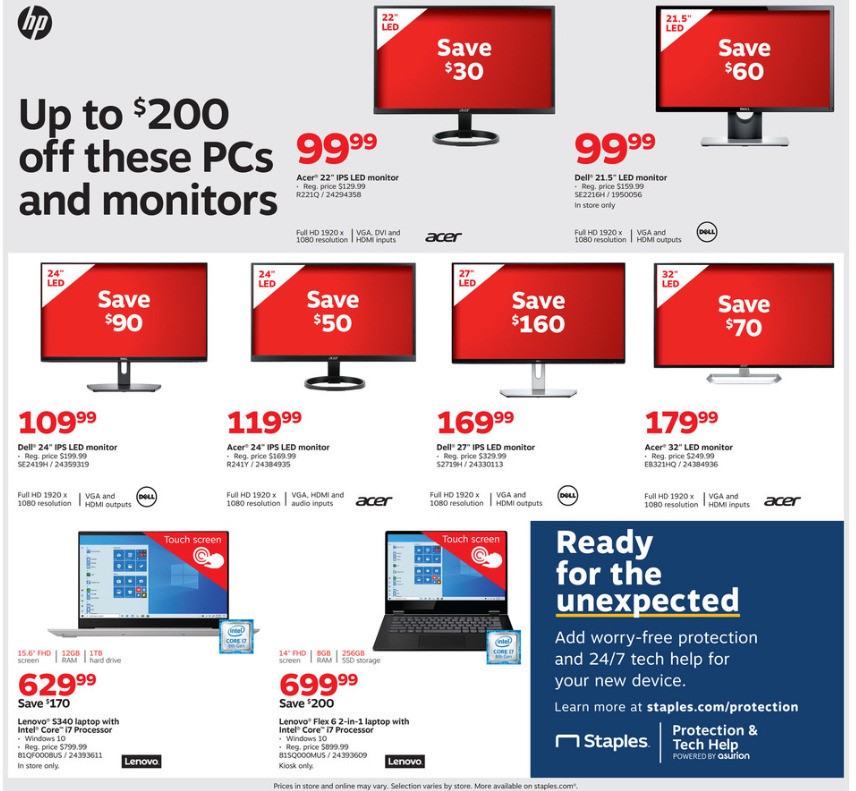 Staples Weekly Ad from February 2