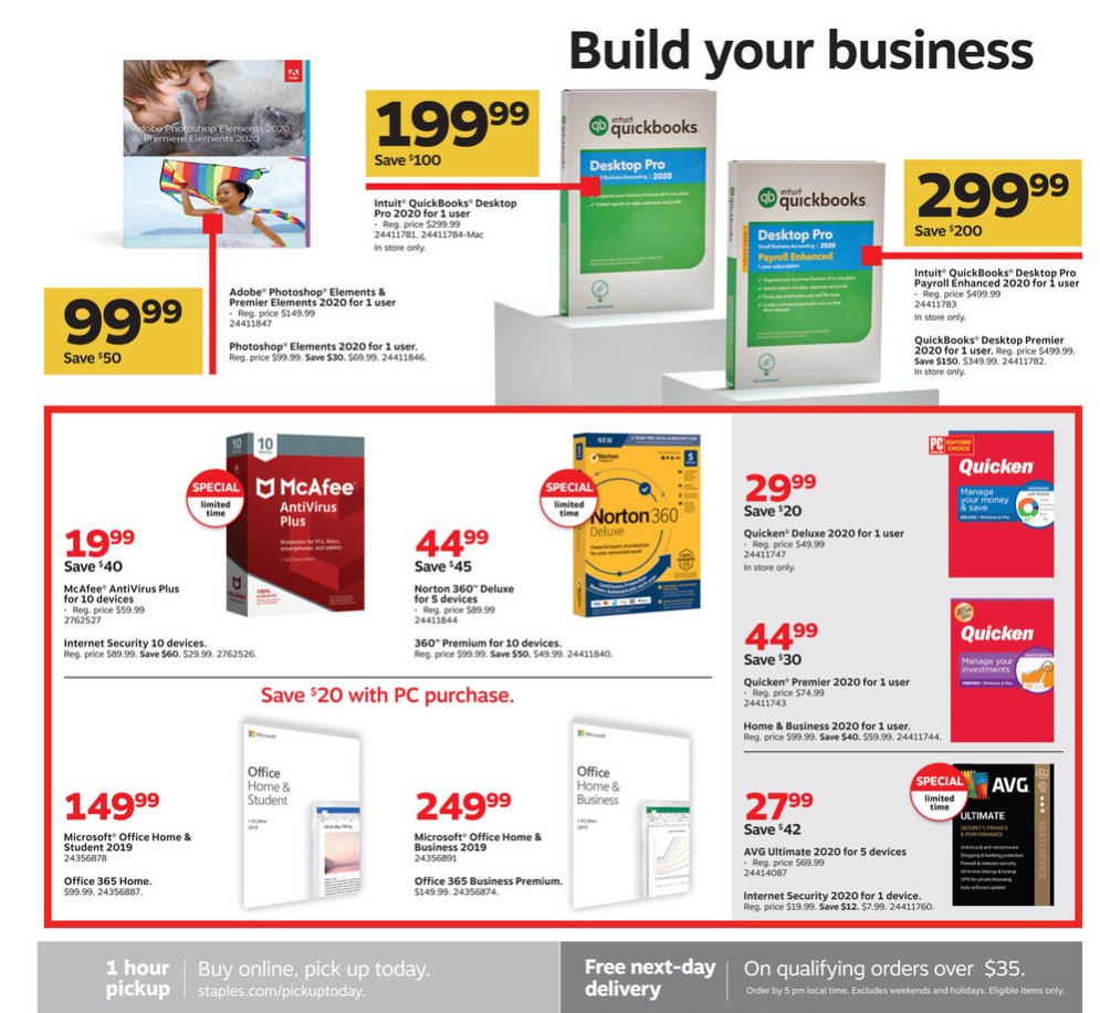 Staples Weekly Ad from March 8