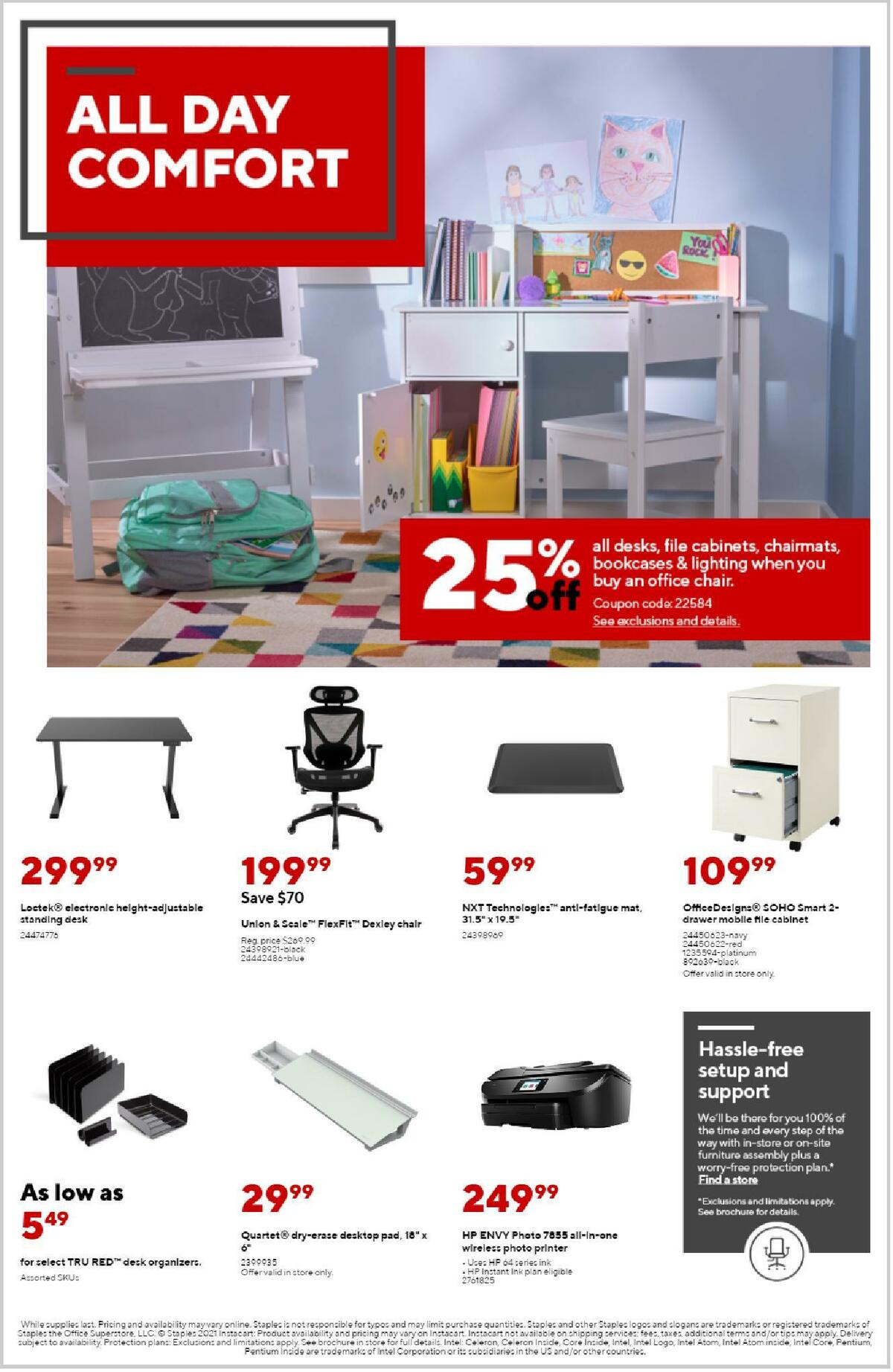 Staples Weekly Ad from August 15