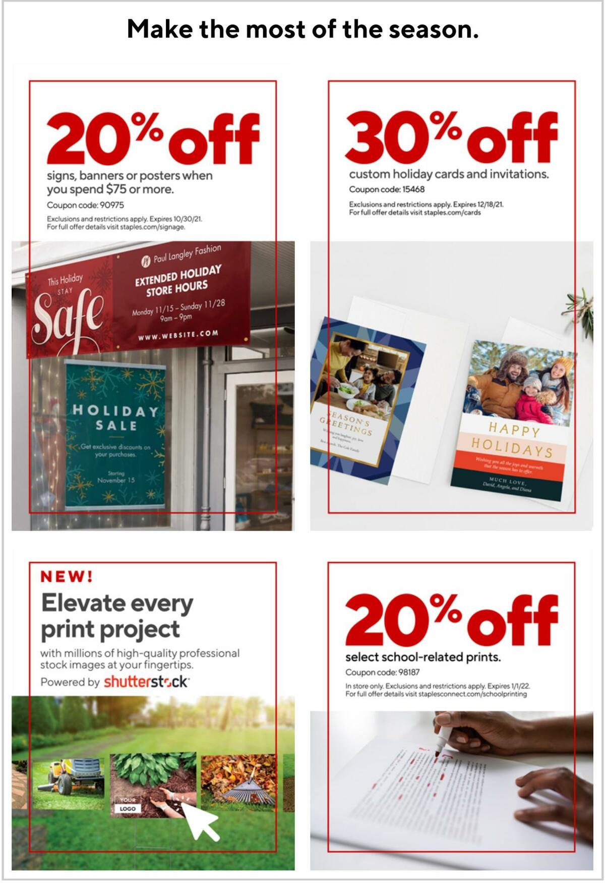 Staples Weekly Ad from October 17