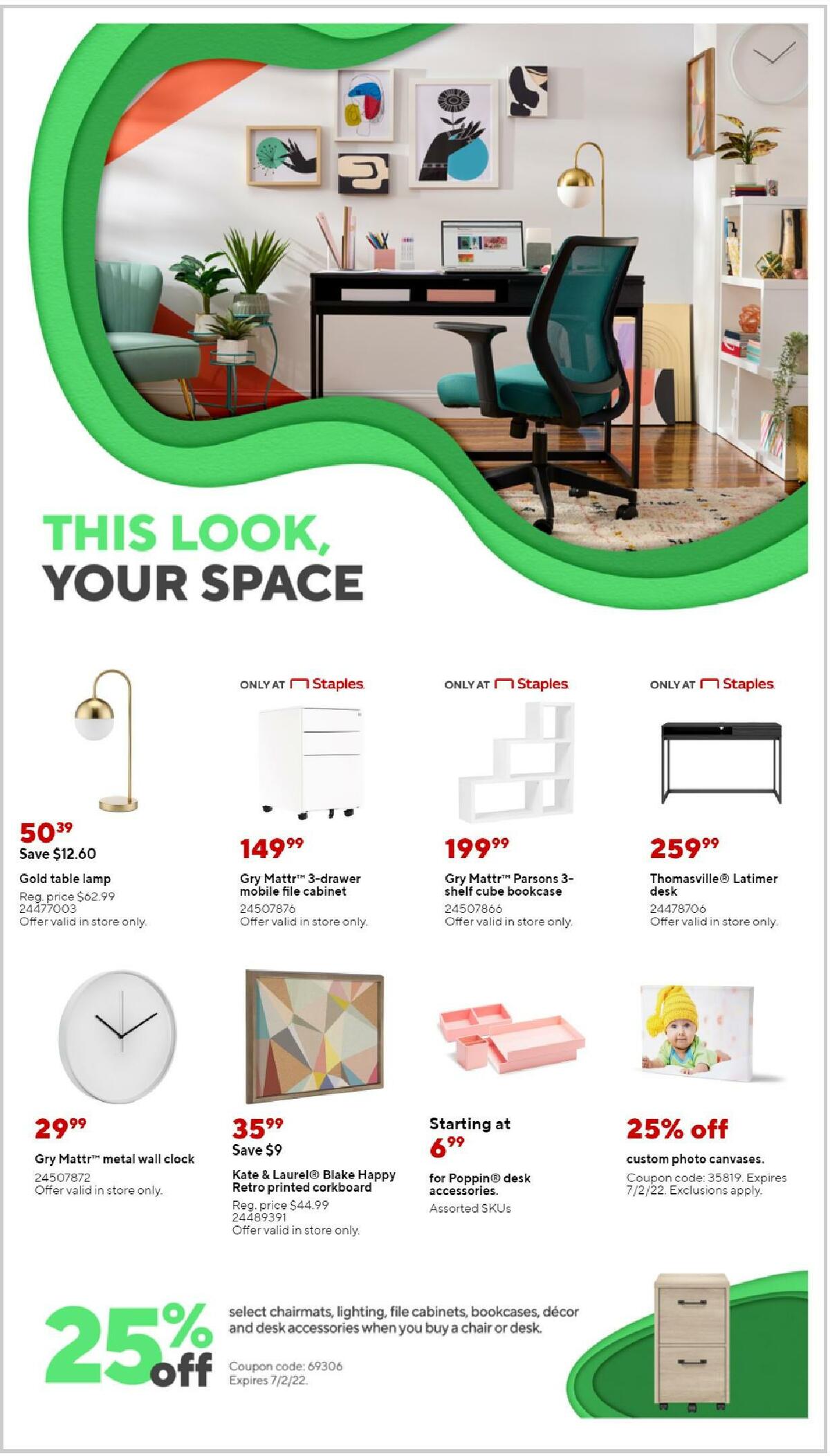 Staples Weekly Ad from June 12