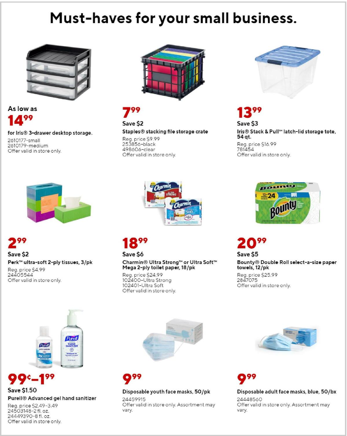 Staples Weekly Ad from June 12