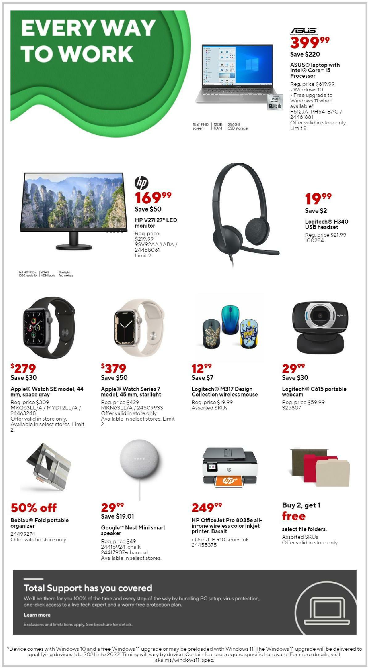 Staples Weekly Ad from June 12