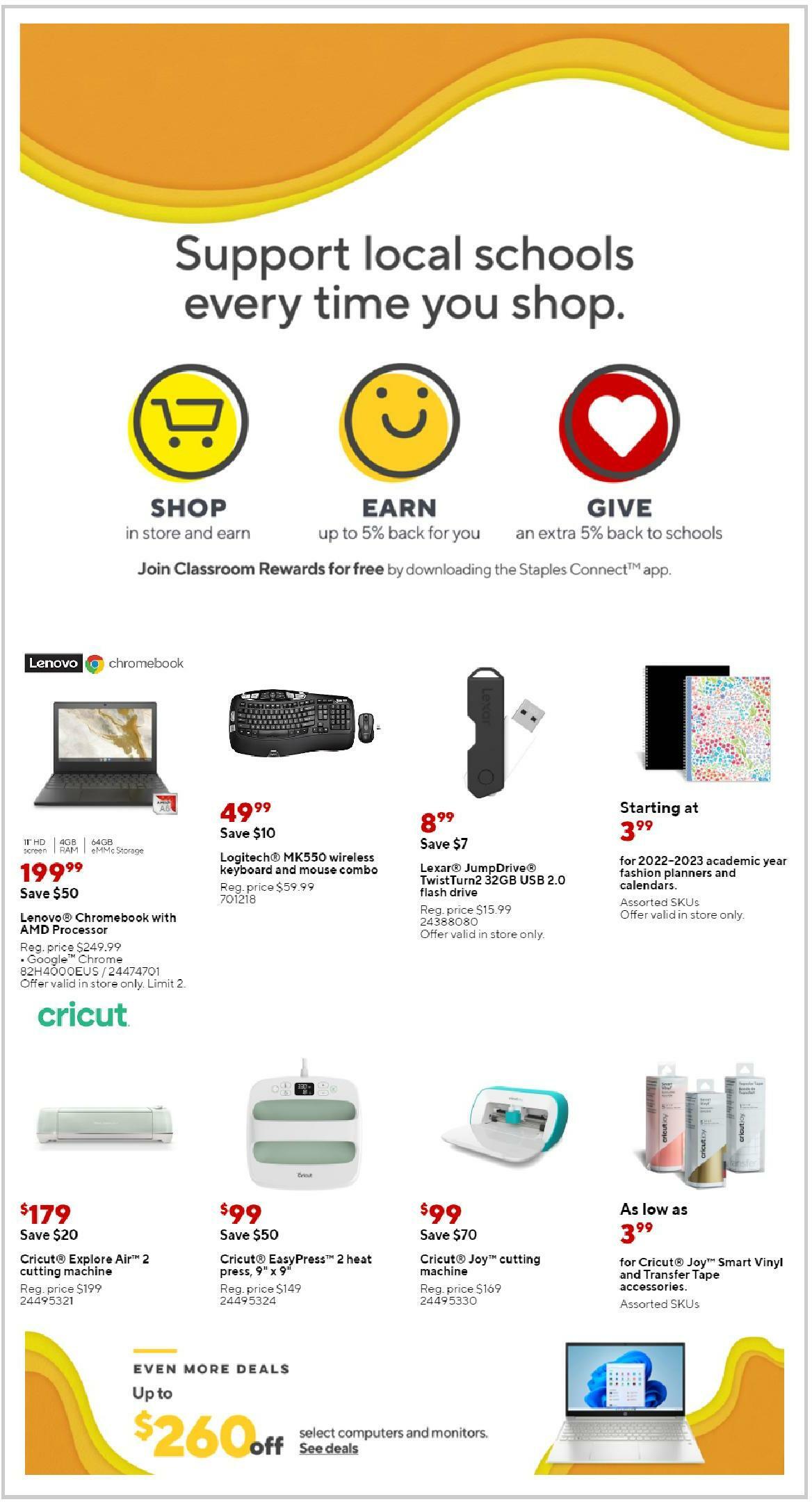 Staples Weekly Ad from June 12