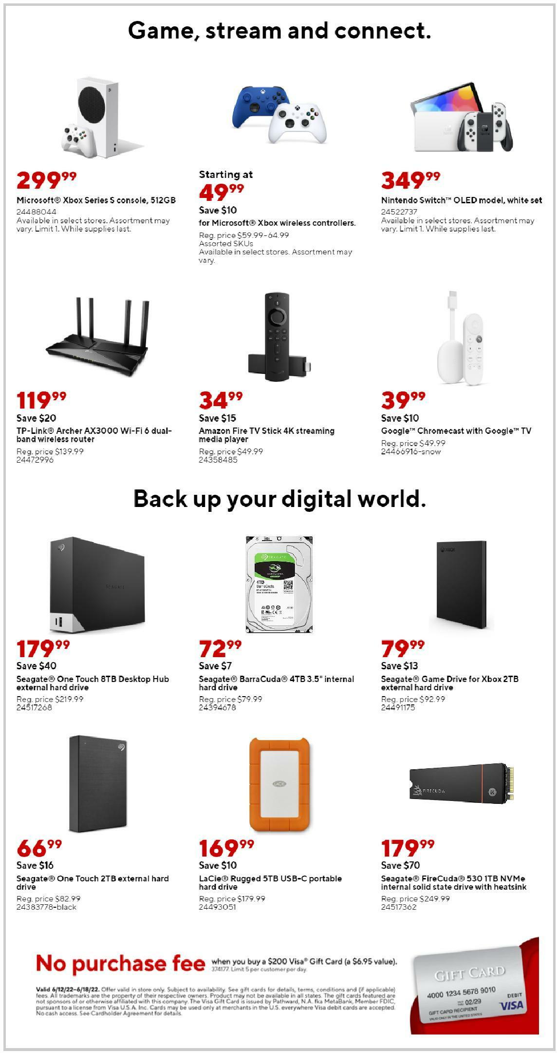 Staples Weekly Ad from June 12