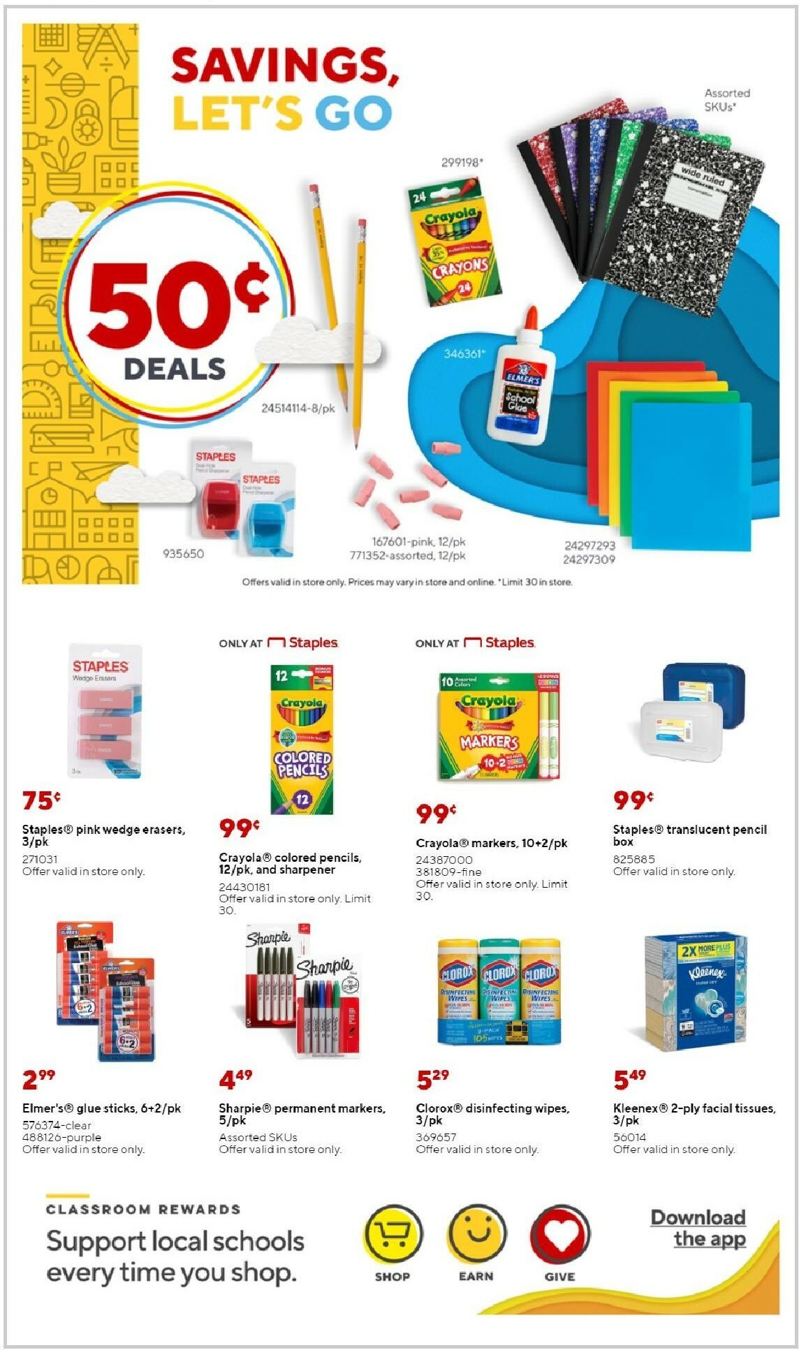 Staples Weekly Ad from June 19