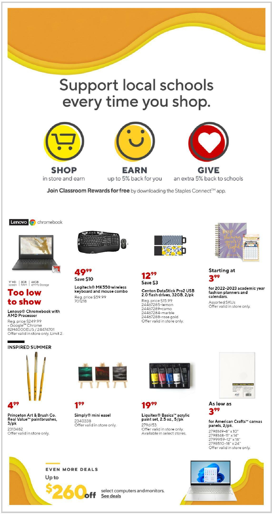 Staples Weekly Ad from June 19