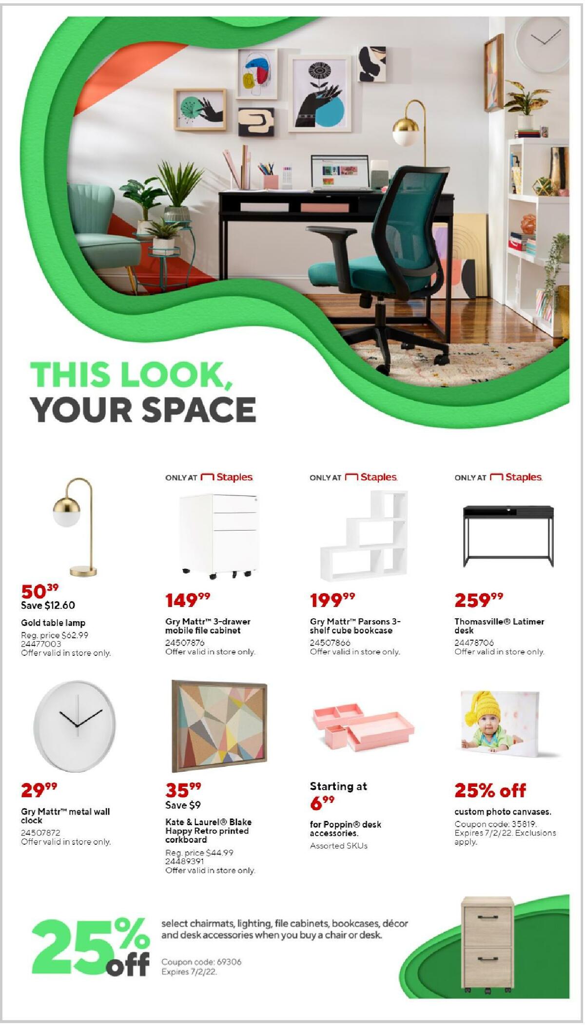 Staples Weekly Ad from June 19