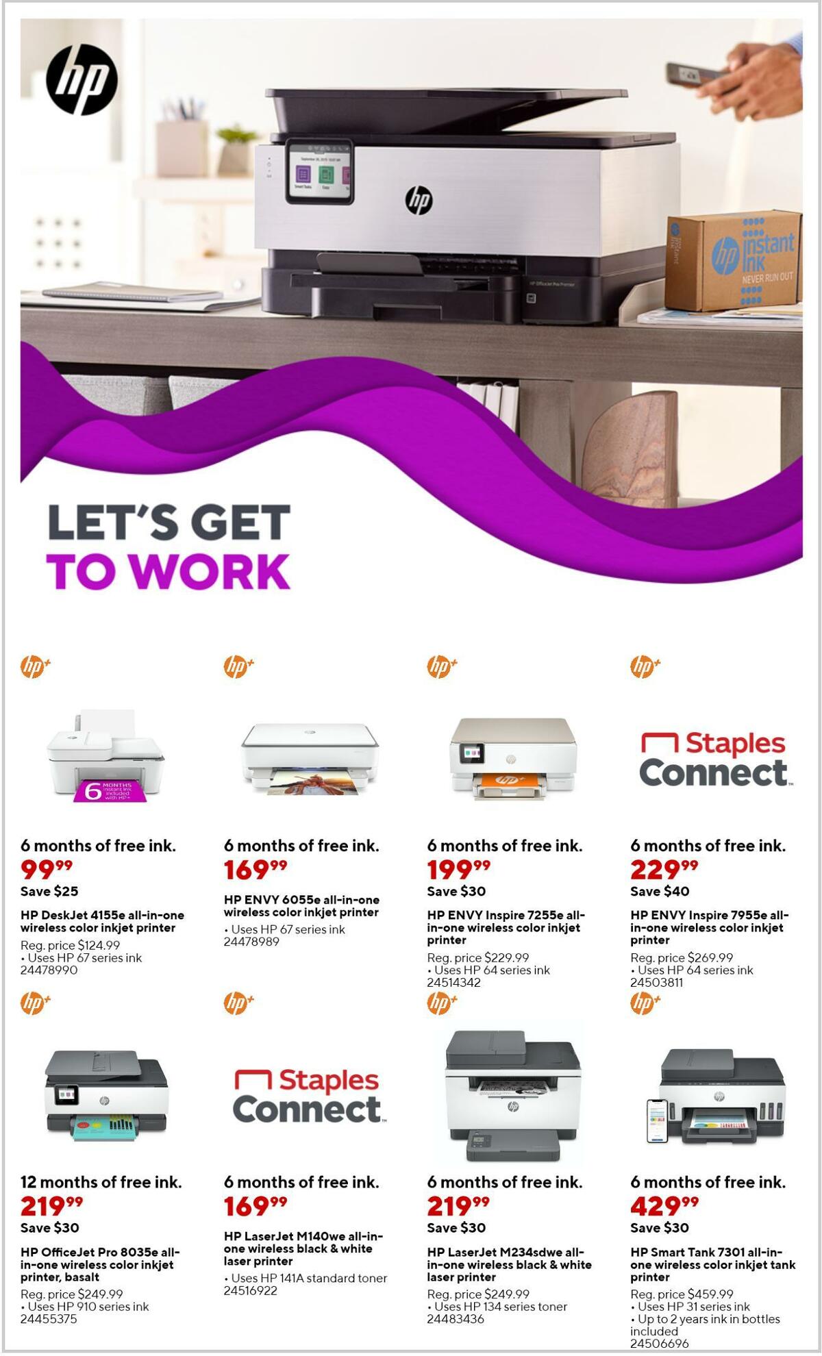 Staples Weekly Ad from September 11