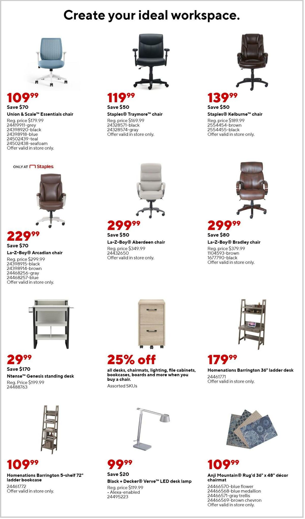 Staples Weekly Ad from September 11