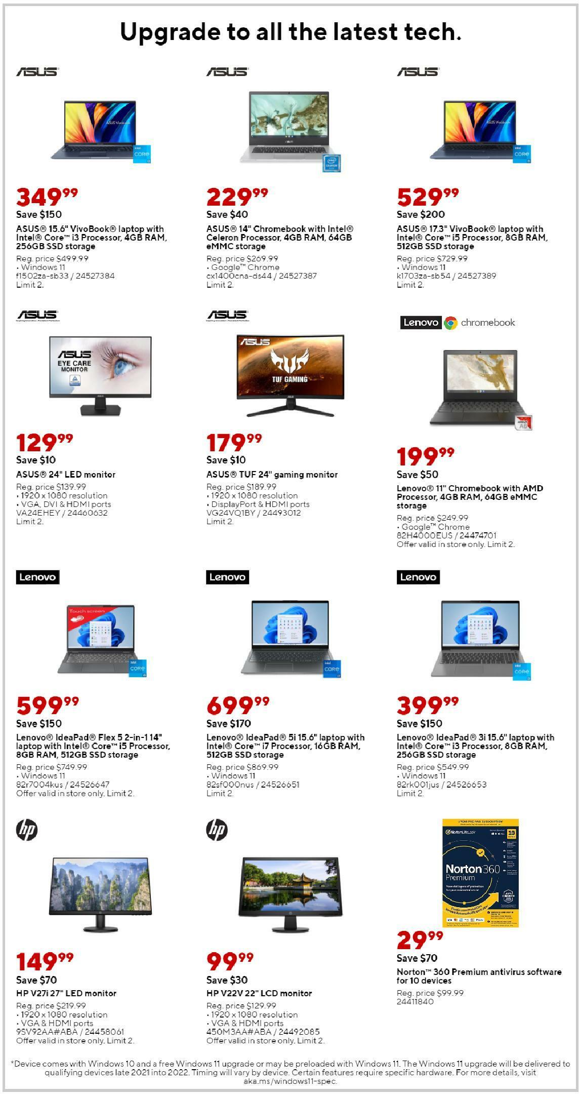 Staples Weekly Ad from September 18