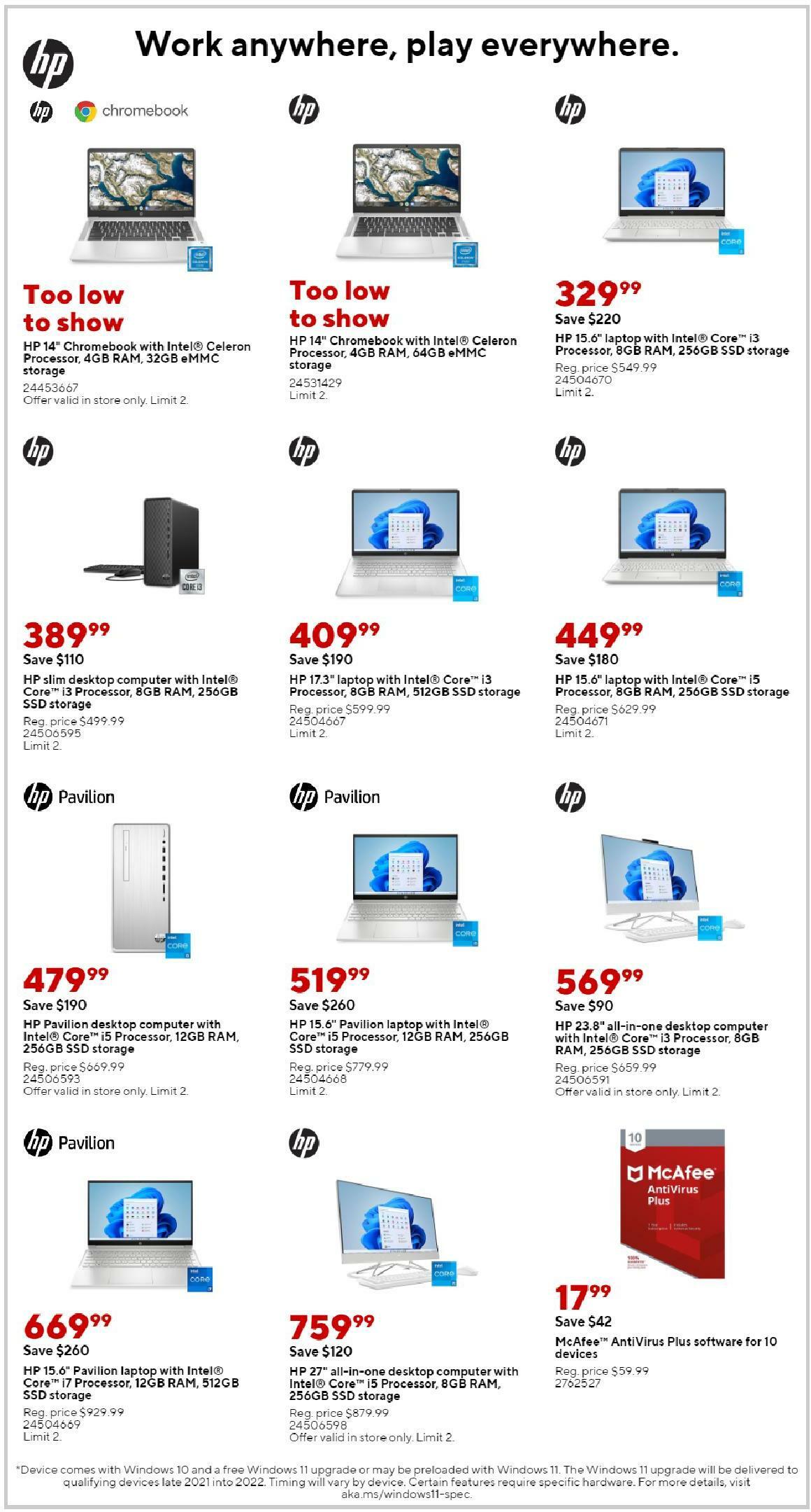 Staples Weekly Ad from September 18