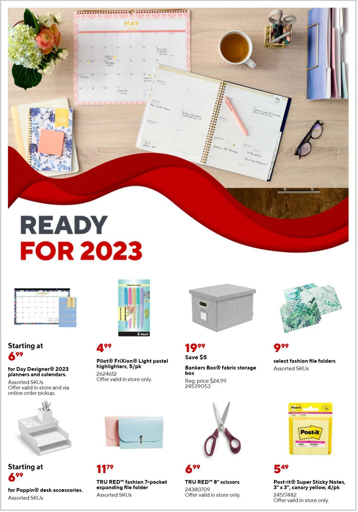 Staples Weekly Ad from December 25