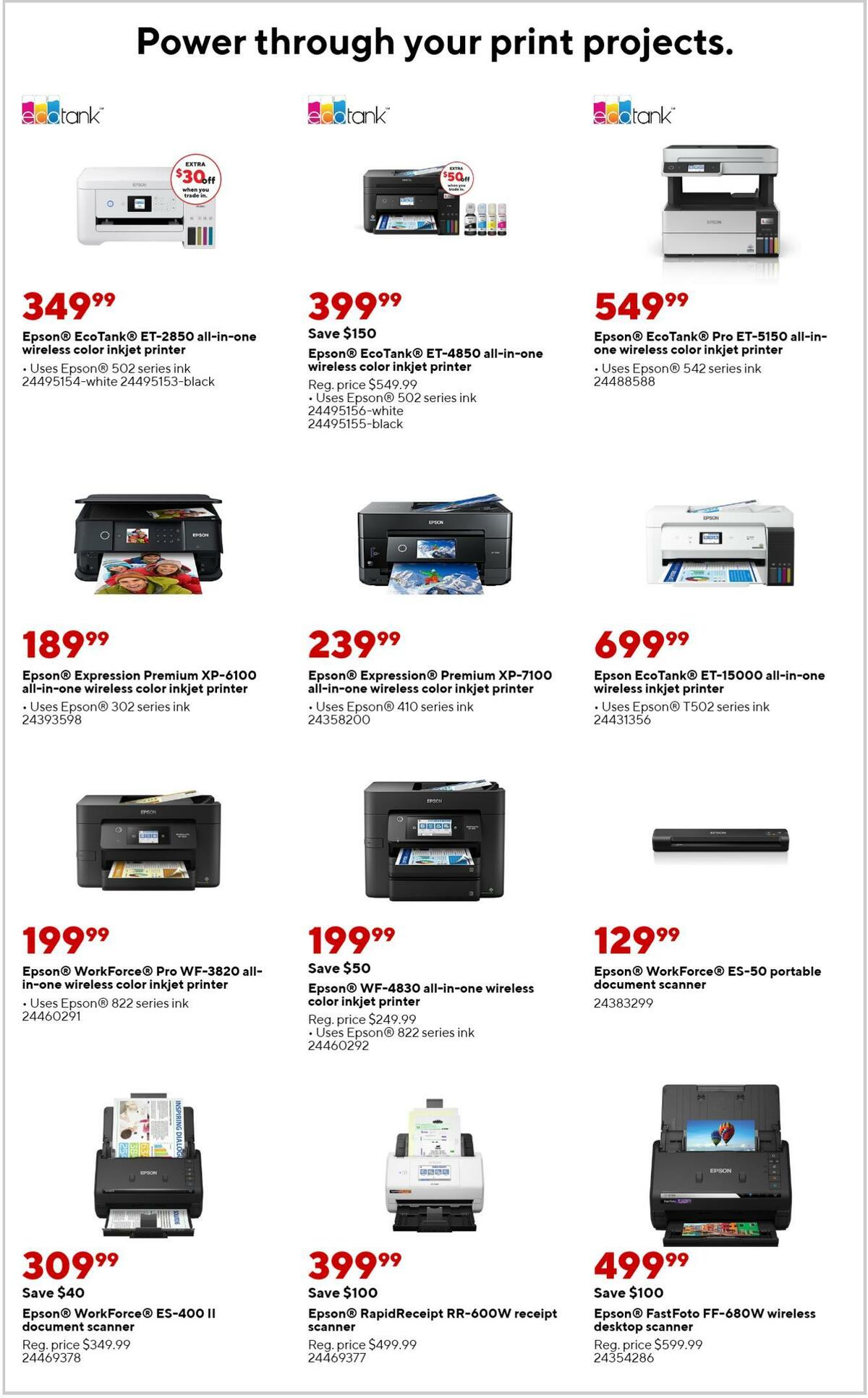 Staples Weekly Ad from December 25